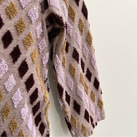 Free People Magic Carpet Diamond Terry Cloth Tee Size XS - Picture 4 of 8